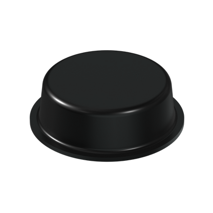 Self Adhesive Flat Topped Bumper Feet - 20 mm x 6.2 mm
