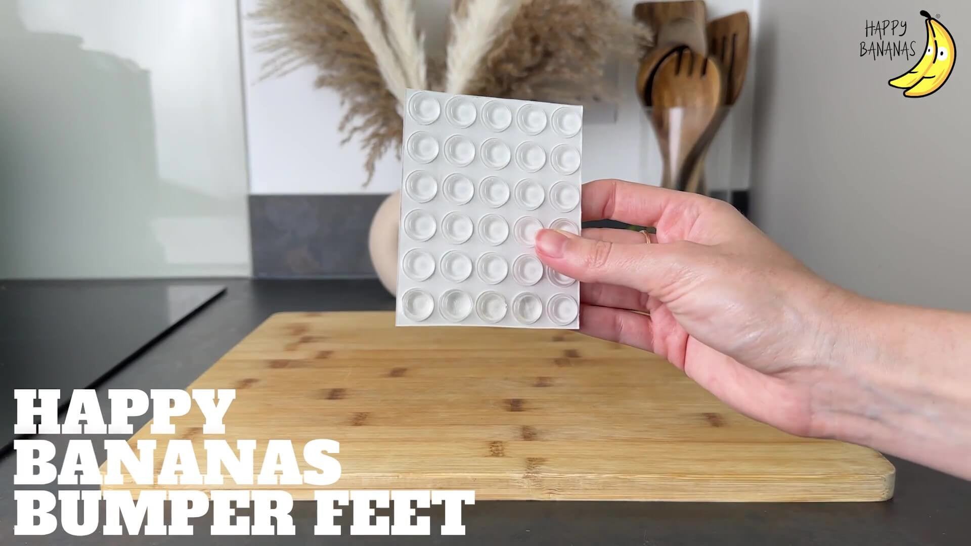 Load video: Video showing examples of use for bumper feet